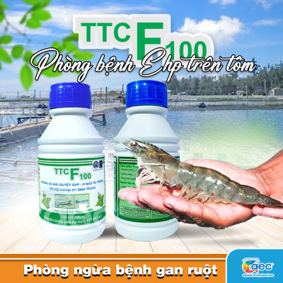 TTC F100 – Giải pháp kiểm soát EHP cho tôm nuôi thâm canh và siêu thâm canh