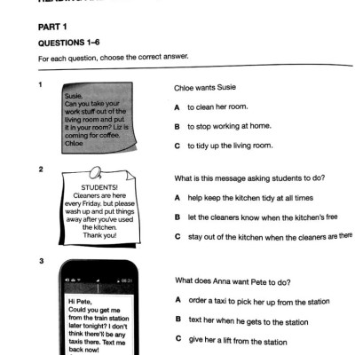 A2 Key 1 For The Revised 2020 Exam Student