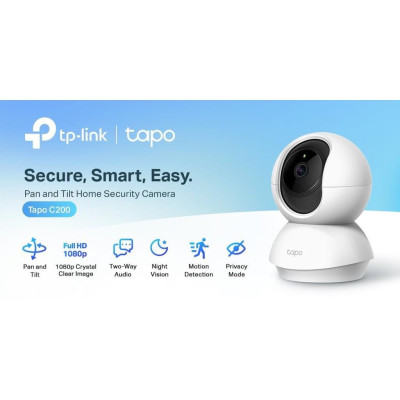 Camera WiFi Tp-link Tapo C200 An Ninh Gia Đình  - Hàng Chính Hãng