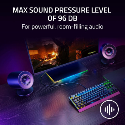 Loa Razer Nommo V2 X - 2.0 PC Gaming Speakers (Hàng chính hãng)_RZ05-04760100-R3G1