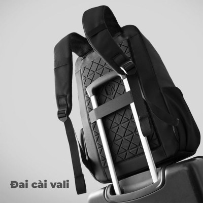 Balo Laptop 15.6 inch KINGBAG PONOS- Hàng Chính Hãng