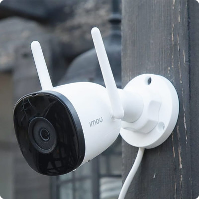 Camera IP Wifi Ngoài Trời Imou F22P Bullet 2C Full HD 1080P Tặng Phíc Cắm Âm - Hàng Chính Hãng