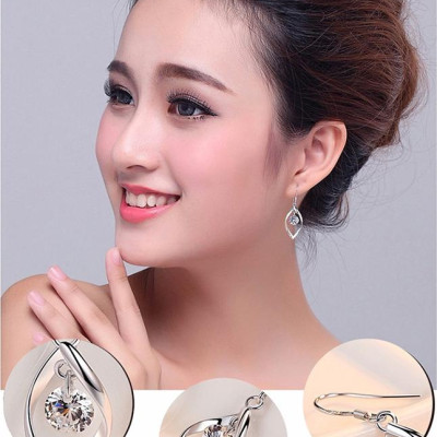 Bông Tai nữ móc xoắn tình yêu mix đã nhân tạo siêu quyến rũ