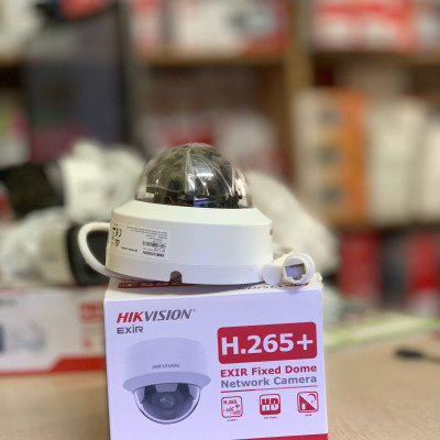Camera IP  HIKVISION 2MP DS-2CD1123G0E-I(L) hồng ngoại tiêu chuẩn chống bụi, nước IP 67 - Hàng chính hãng