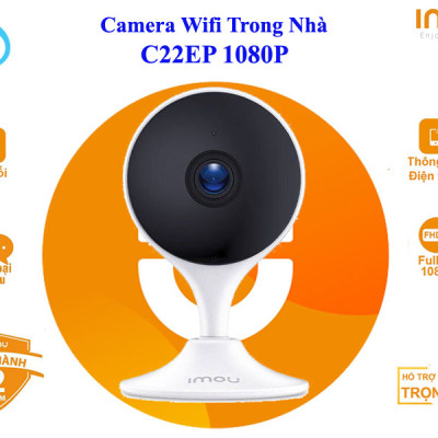 Camera IMOU Cue 2E, Camera IP độ phân giải 2 megapixel, phát hiện người bằng AI thông minh - Hàng Chính Hãng