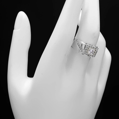 Nhẫn Nam Bạc Hiểu Minh NA512 - Bảo Hành Vĩnh Viễn ( Hàng Chính Hãng )