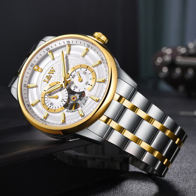 Đồng hồ nam chính hãng IW CARNIVAL IW627G-1 Kính sapphire ,chống xước ,Chống nước 30m ,Bảo hành 24 tháng,Máy cơ (Automatic),dây kim loại thép không gỉ 316L, thiết kế đơn giản dễ đeo