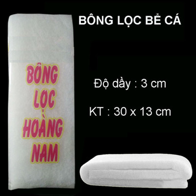Xốp Lọc 90x30cm & 2 Bông Lọc 60x13cm | Vật Liệu Lọc Nước Hồ Cá Hiệu Quả