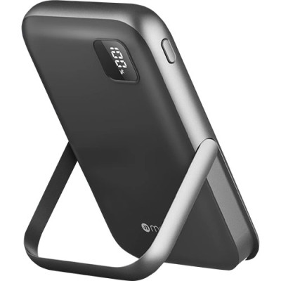 Sạc dự phòng kiêm sạc không dây Mazer Smallest MagAir 15W Charge.Stand 10000mAh PD20W M-MAGAIR16 - Hàng chính hãng