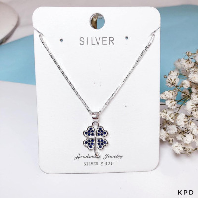 Dây chuyền nữ kèm mặt thời trang cao cấp chất liệu bằng bạc Ý s925 SA0017