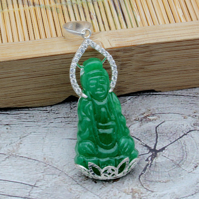 Mặt Dây Chuyền Nam Nữ Bạc Hiểu Minh MDN035 PHẬT BÀ