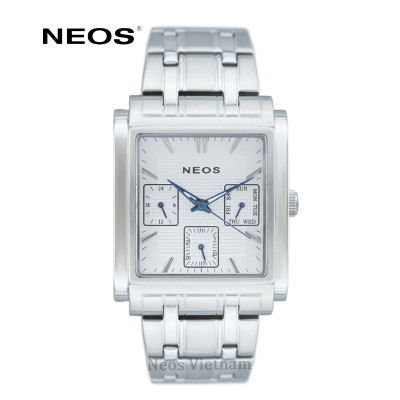 Đồng Hồ Nam Mặt Vuông 6 Kim Neos N-50557M Sapphire Bảo Hành Chính Hãng 5 Năm