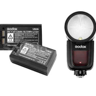 Pin VB26 cho đèn Flash Godox V1 hàng chính hãng.