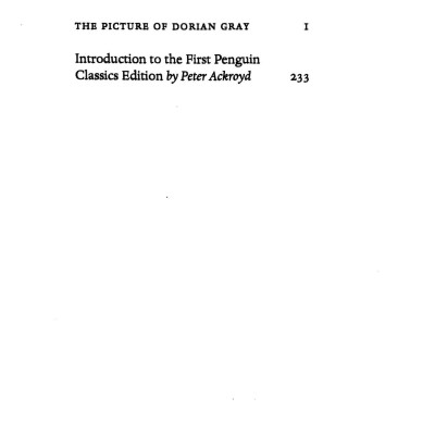 The Picture Of Dorian Gray (Penguin English Library)