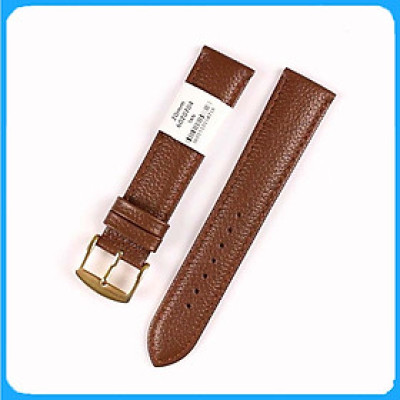 Dây Da Đồng Hồ ZRC Pháp Dòng BOSTON Da Bò Nâu Vân Sần