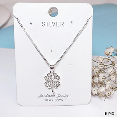 Dây chuyền nữ kèm mặt thời trang cao cấp chất liệu bằng bạc Ý s925 SA0017