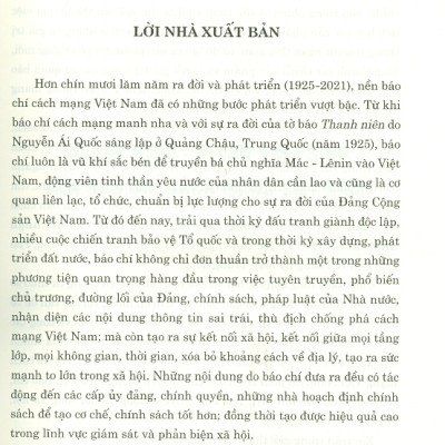 Báo Chí, Truyền Thông Hiện Đại - Thực Tiễn, Vấn Đề, Nhận Định (Xuất bản lần thứ hai)