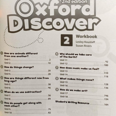 Oxford Discover: Level 2: Workbook With Online Practice - 2nd Edition