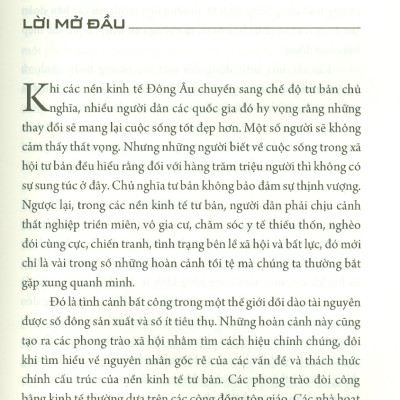 Tôn Giáo Và Công Bằng Kinh Tế