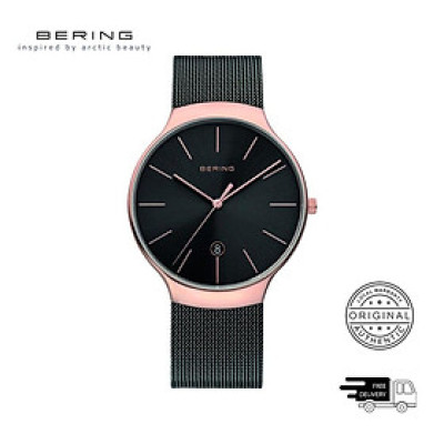 Đồng Hồ Unisex Bering Classic Màu Đen 13338-262
