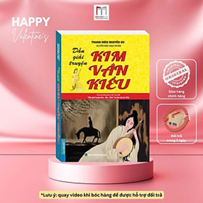 Sách - Dẫn Giải Truyện Kim Vân Kiều - Theo Bản In Lần Thứ Nhất - Dẫn Giải Truyện Kim Vân Kiều - Tín Đức Thư Xã 1930 - Minh Thắng
