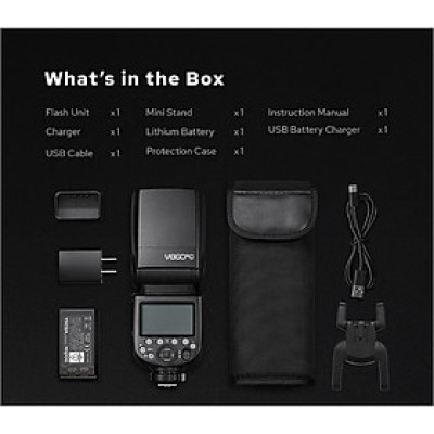 Đèn Flash Godox V860III cho máy ảnh Canon Hàng Chính Hãng