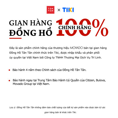 Đồng Hồ Thời Trang Nam Movado Máy Pin Museum Classic 0607271 40mm