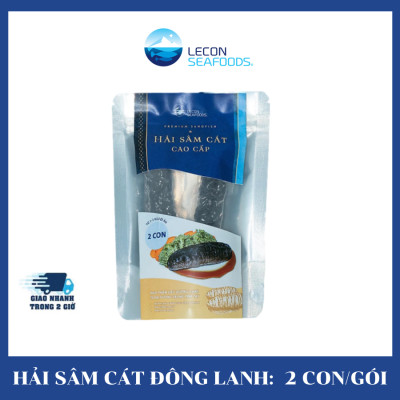 [Chỉ giao HCM] - Hải Sâm Cát Đông Lạnh 2 con/túi