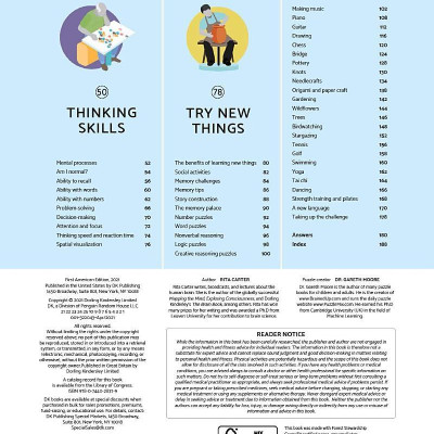 The Brain Fitness Book: Activities And Puzzles To Keep Your Mind Active And Healthy