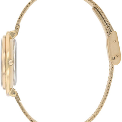 Đồng Hồ Nữ Citizen Đính Kim Cương Dây Thép Không Gỉ EM0643-84X - Mặt Vàng Hồng (Sapphire)