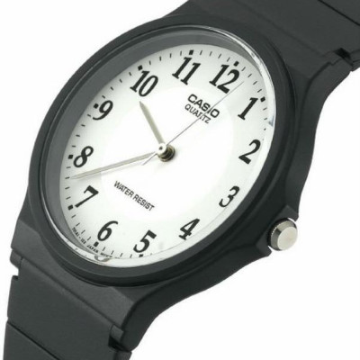 Đồng Hồ Nam Dây Nhựa Casio MQ-24-7B3LDF - Đen