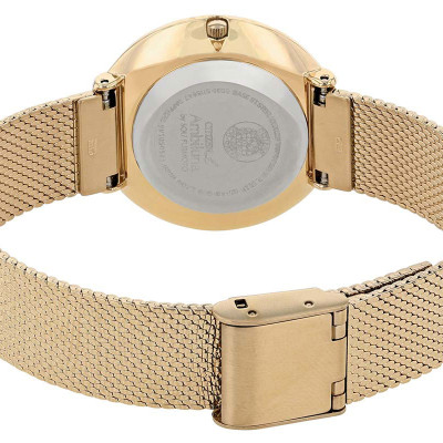 Đồng Hồ Nữ Citizen Đính Kim Cương Dây Thép Không Gỉ EM0643-84X - Mặt Vàng Hồng (Sapphire)