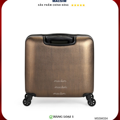 Vali cao cấp Macsim Smooire MSSM334 cỡ 16 inch màu gold - Hàng loại 1