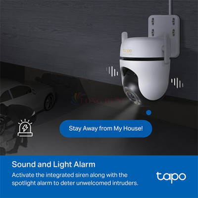 Camera ngoài trời TP-Link Tapo Outdoor Pan/Tilt Home Security Wifi 3K C530WS - Hàng chính hãng
