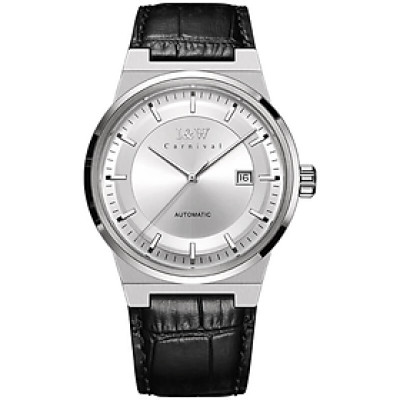 Đồng hồ nam chính hãng IW CARNIVAL IW612G-2 Kính sapphire ,chống xước ,Chống nước 50m ,Bảo hành 24 tháng,Máy cơ (Automatic),dây kim loại 316L không gỉ, thiết kế đơn giản dễ đeo
