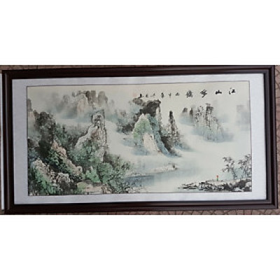 Tranh thủy mắc ,Non nước hữu tình