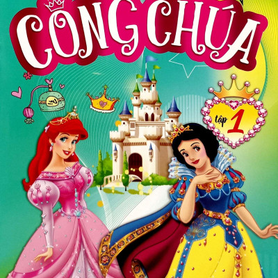 Sách - Tô Màu Công Chúa - Tập 1