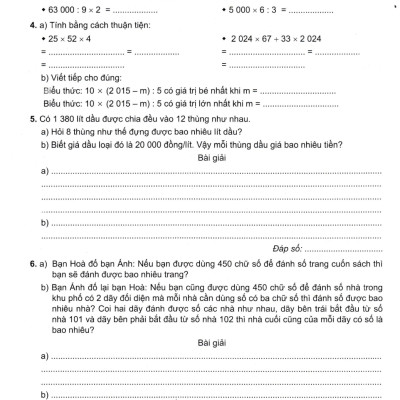 Giúp Em Giỏi Toán Lớp 5 - Vở Ôn Tập Cuối Tuần Và Trải Nghiệm Giải Quyết Vấn Đề (Dùng Chung Cho Các Bộ SGK Hiện Hành) - HA