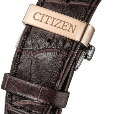 Đồng Hồ Nam Citizen Dây Da AT8113-12H - Mặt Xám (Sapphire)