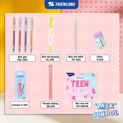 Bộ học cụ Thiên Long Hành Trang Tri Thức