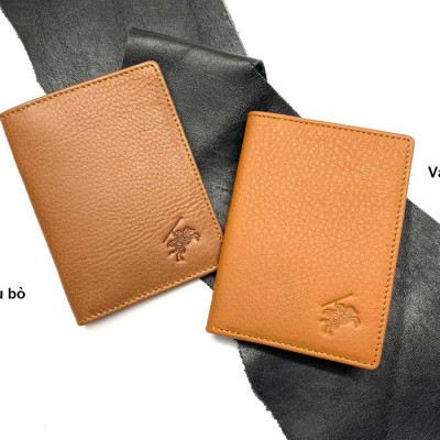 Ví Đựng Thẻ ATM Mini, Da Bò Mềm Mại GENTLE, Da Thật 100%, Thiết Kế Hiện Đại, Nhiều Ngăn Tiện Dụng, Đựng Thẻ Ngân Hàng, Danh Thiếp, Căn Cước, Hình Lưu Niệm, Dáng Đứng - Gập 2 - Hàng Chính Hãng SAIGIO