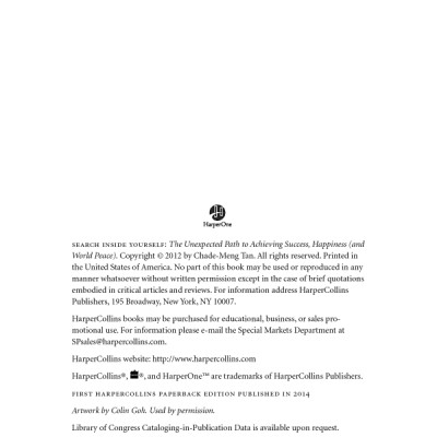 Search Inside Yourself: The Unexpected Path To Achieving Success, Happiness (And World Peace)