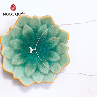 Dây chuyền bạc mặt đuôi cá - Ngọc Quý Gemstones
