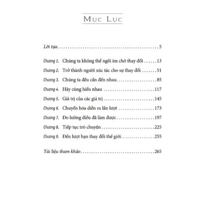 Hành Động - Hành Trình Tạo Nên Những Thay Đổi Tích Cực