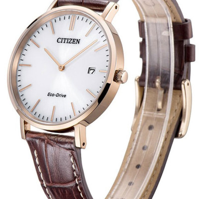 Đồng Hồ Nam Citizen Dây Da AU1083-13A - Mặt Trắng