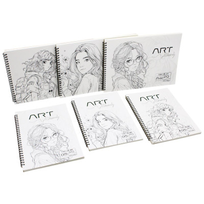 Tập Vẽ Lò Xo Art Sketch B5 - 40 Trang 220 - The Sun 02