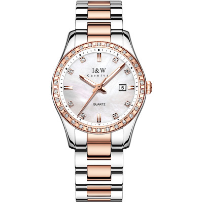 Đồng Hồ Nữ I&W Carnival 538L Chính Hãng BH 24T Chịu Nước 30m Kính Chống Xước Dây Thép Cao Cấp ( Máy Quartz)