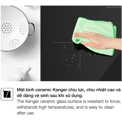 [New] Bếp từ đôi Hafele HS-I5521FG 536.66.850 - Công suất 3000W - Hàng chính hãng - Bảo hành 24 tháng