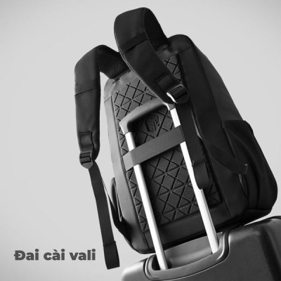 Balo Laptop 15.6 inch KINGBAG POLEMOS - Hàng Chính Hãng
