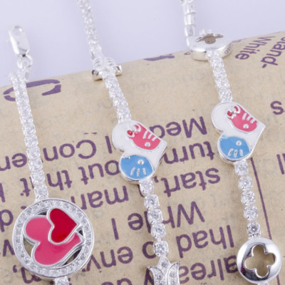 Lắc tay bạc nữ S925 Italia Bạc Xinh LTX16